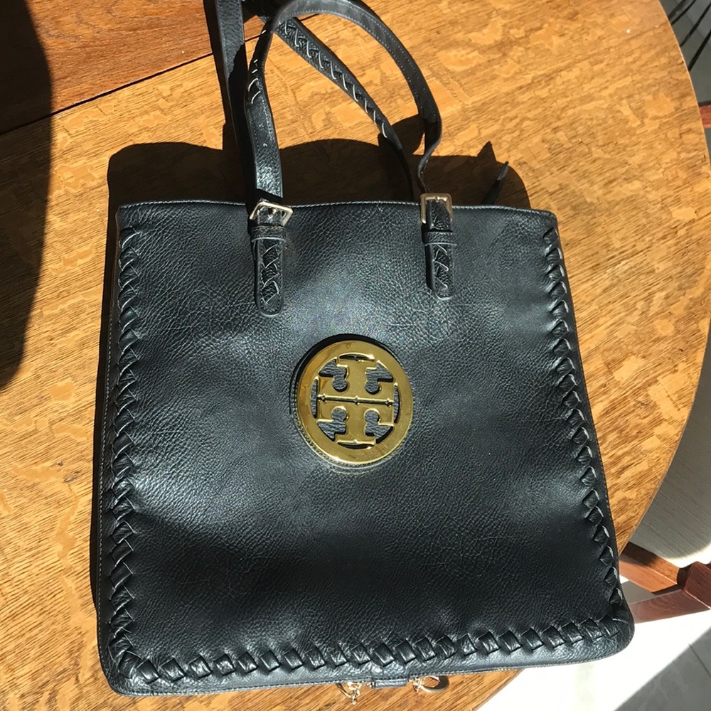 tote purse ( black )